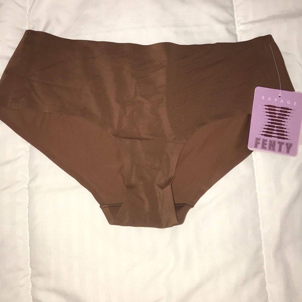 New brown savage x fenty seamless panties